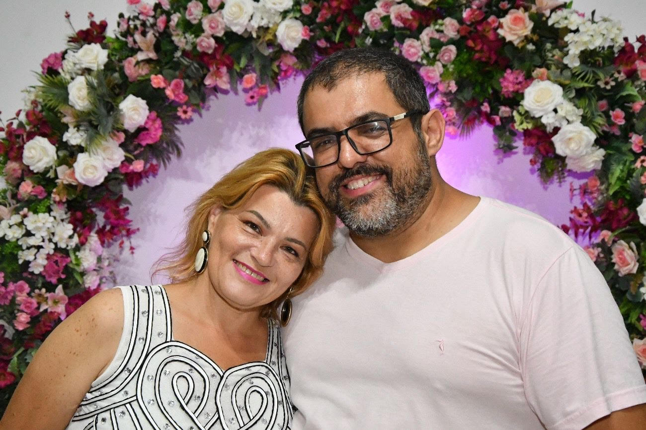 Juliana Sabina e Fabrício Freitas (Foto: Gilberto Freitas)