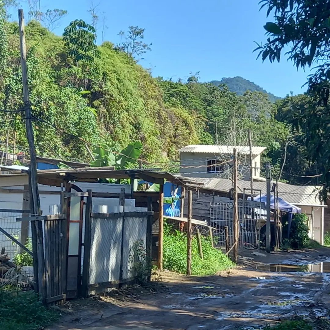 Morro do Fórum, área que Justiça determinou desocupação em Ubatuba