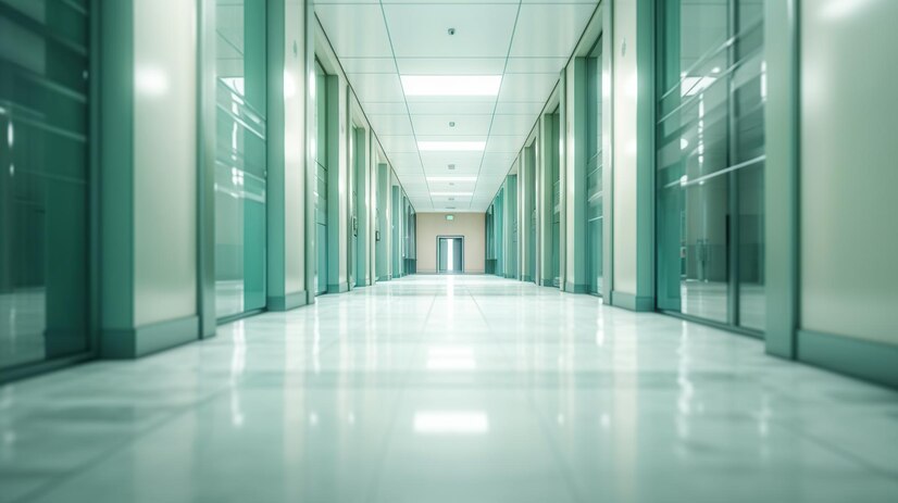 corredor hospitalar