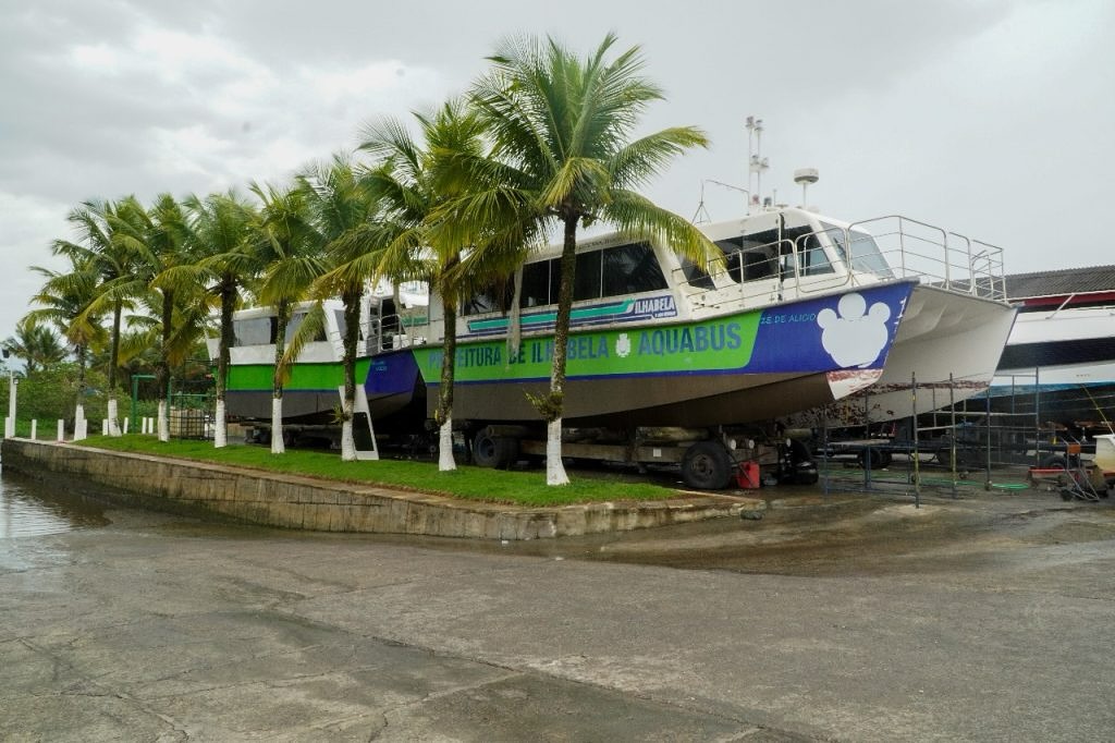 Uma terceira embarcação do Aquabus vai começar a operar no início do próximo ano em Ilhabela