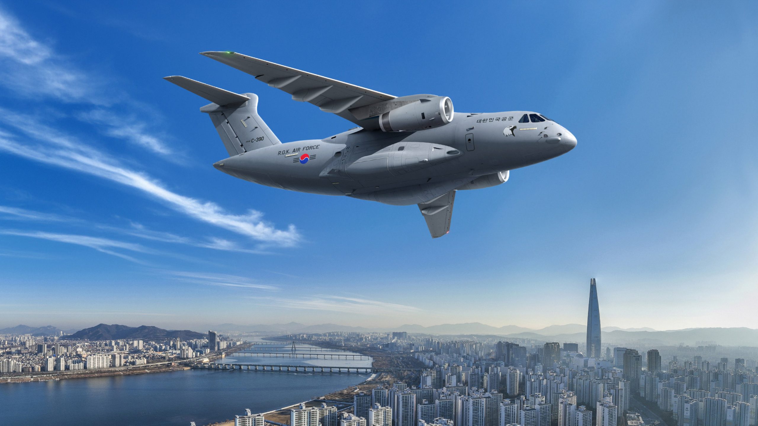Coreia do Sul é o primeiro país da Ásia a adquirir C-390 Millennium da Embraer