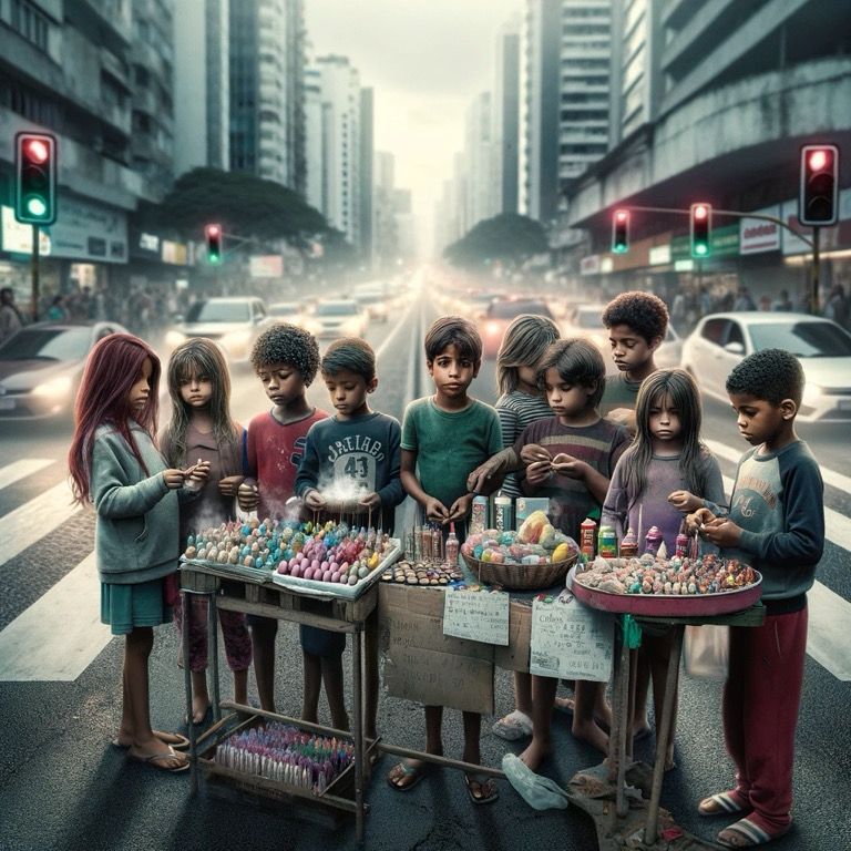 Crianças em trabalho Infantil
