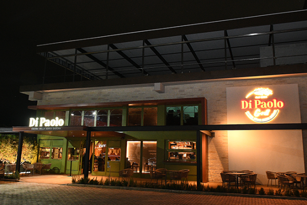 Ambiente externo do restaurante