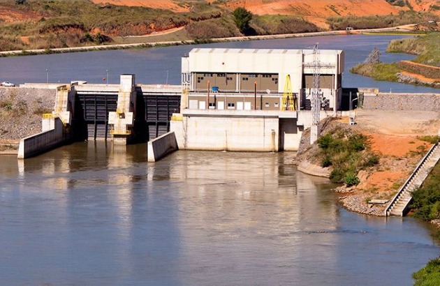 Reservatório da usina hidrelétrica de Lavrinhas, onde homem foi encontrado morto, em estado de decomposição