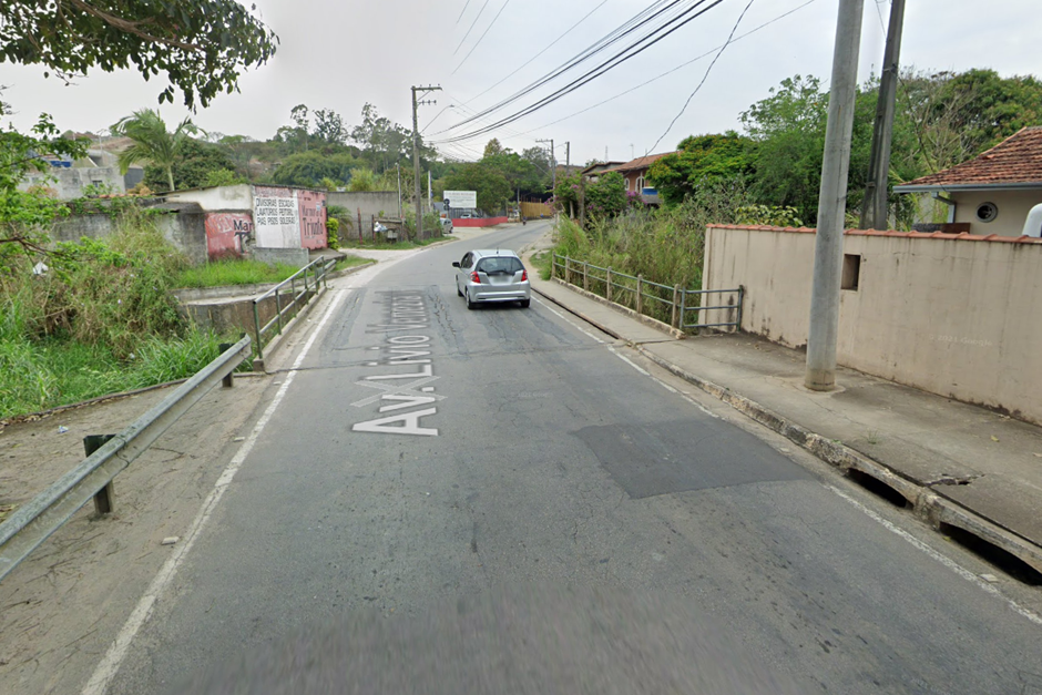 trecho da avenida livio veneziani no google maps