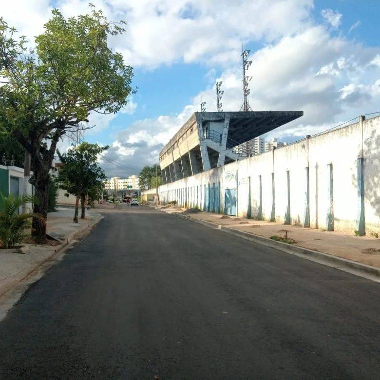 Rua argentina no bairro Jardim das Nações em Taubaté; via terá interdição para jogos da Copinha no Joaquinzão