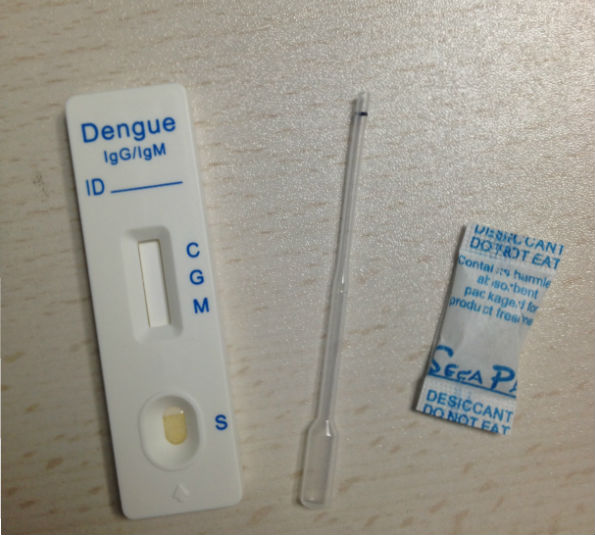Teste NS1, que possibilita diagnóstico rápido da dengue; prefeitura de Taubaté abriu pregão para compra de exames