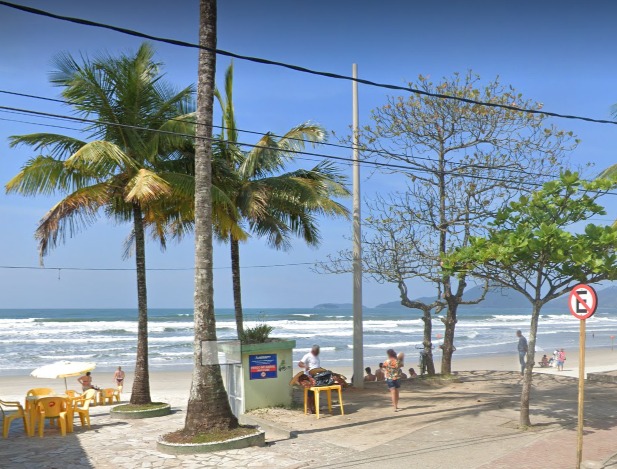 Praia Grande, onde homem se afogou neste final de semana em Ubatuba