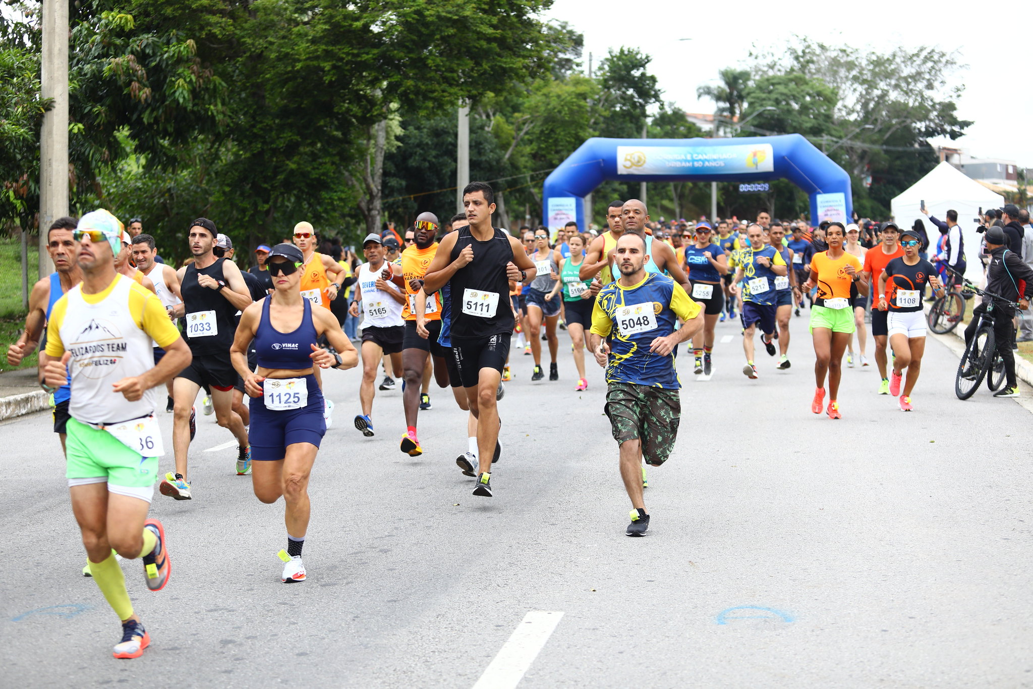 Corrida de rua em São José dos Campos