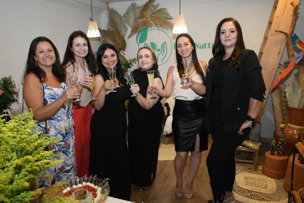 Coquetel de inauguração da loja de decoração afetiva e sustentável Natture, no shopping Esplanada em SJC