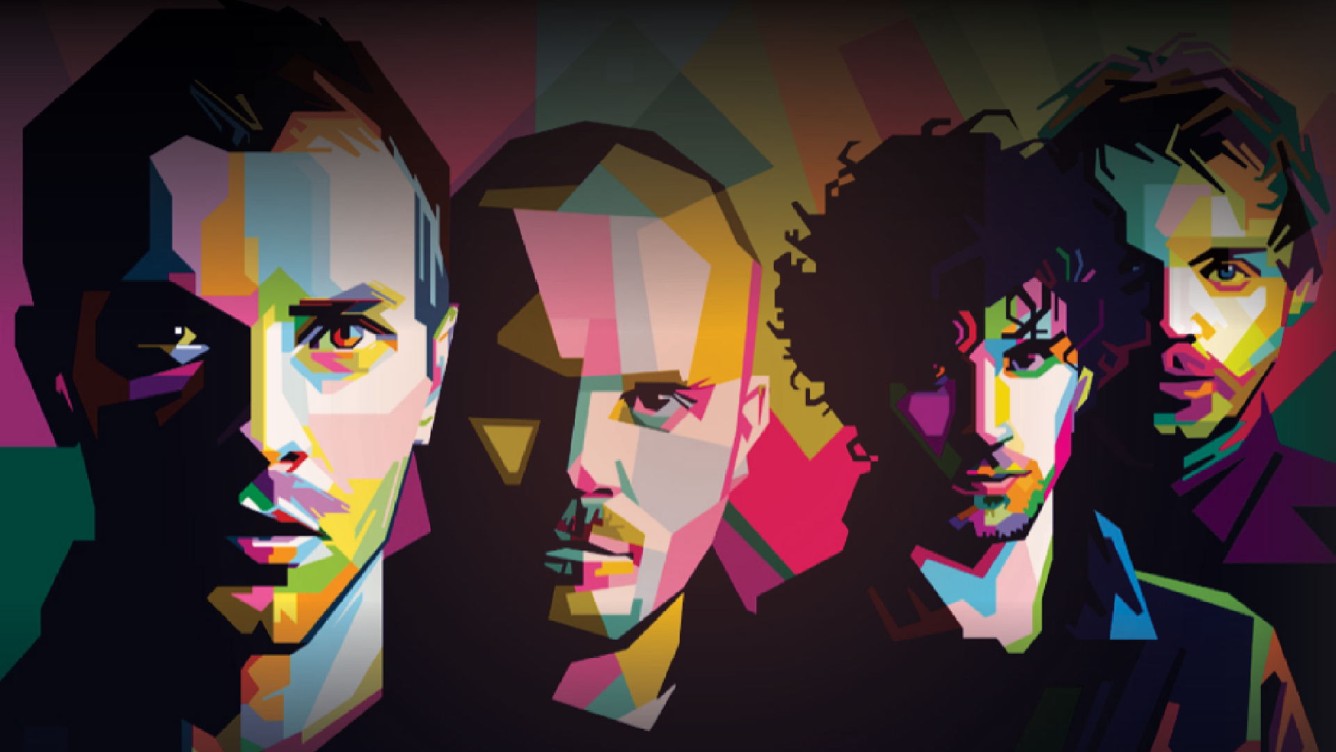 Grafite do Coldplay, que será homenageado no teatro colinas