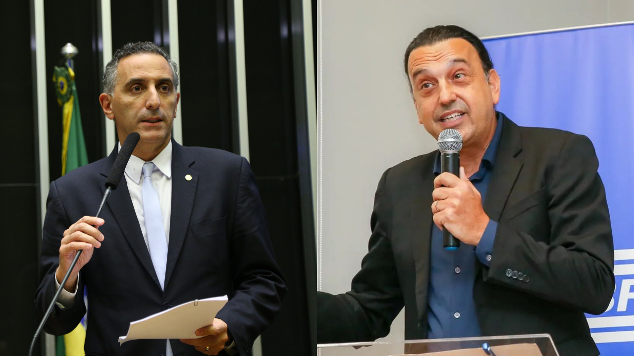 Eduardo Cury (PL) e Felicio Ramuth (PSD)