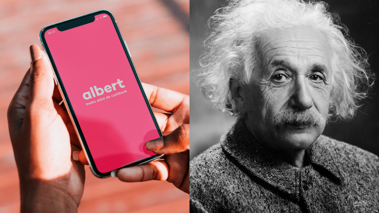 App Albert e Einstein, que deu origem ao nome do app