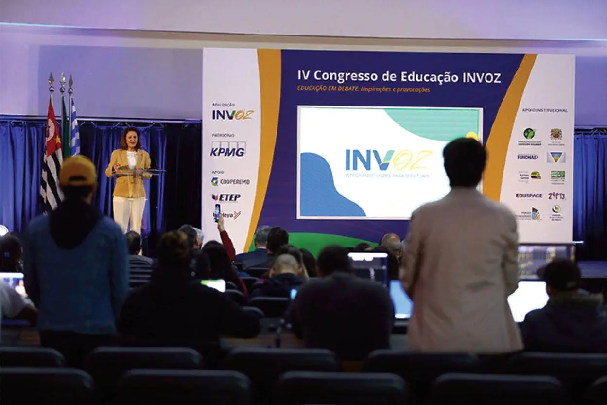 Palco de congresso do invoz