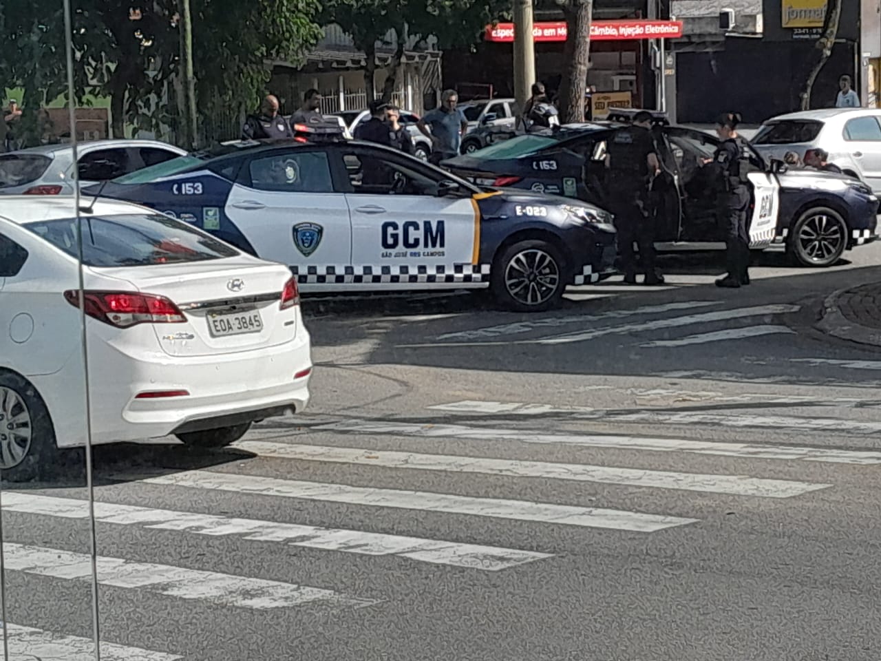 Acidente em que viatura da GCM atingiu criança na zona sul de SJC