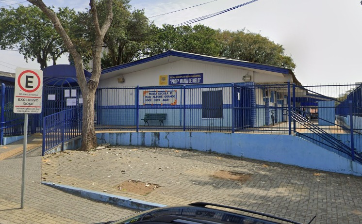 Escola Maria de Melo, em São José, aonde aconteceu o caso de importunação sexual