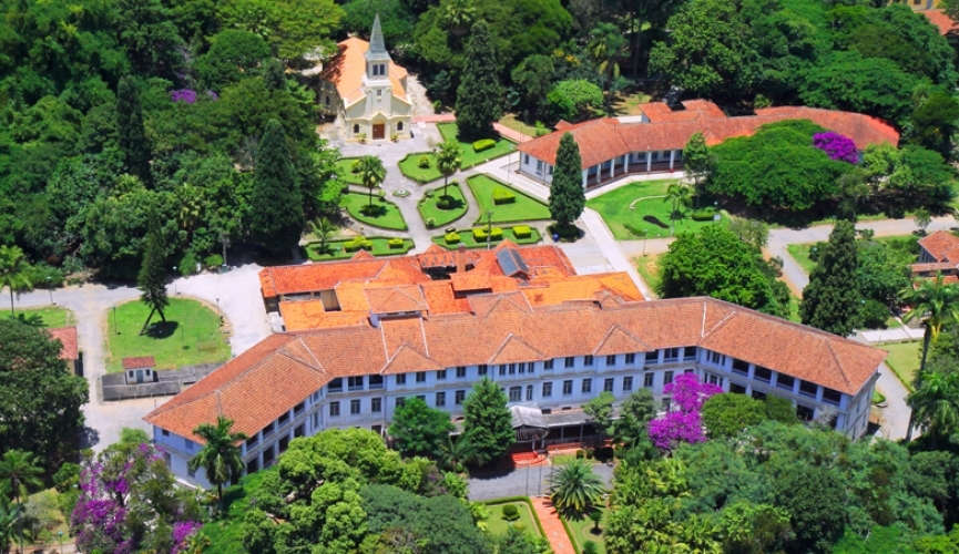 Vista aérea do Parque Vicentina Aranha SJC. (Créditos: Divulgação site oficial)