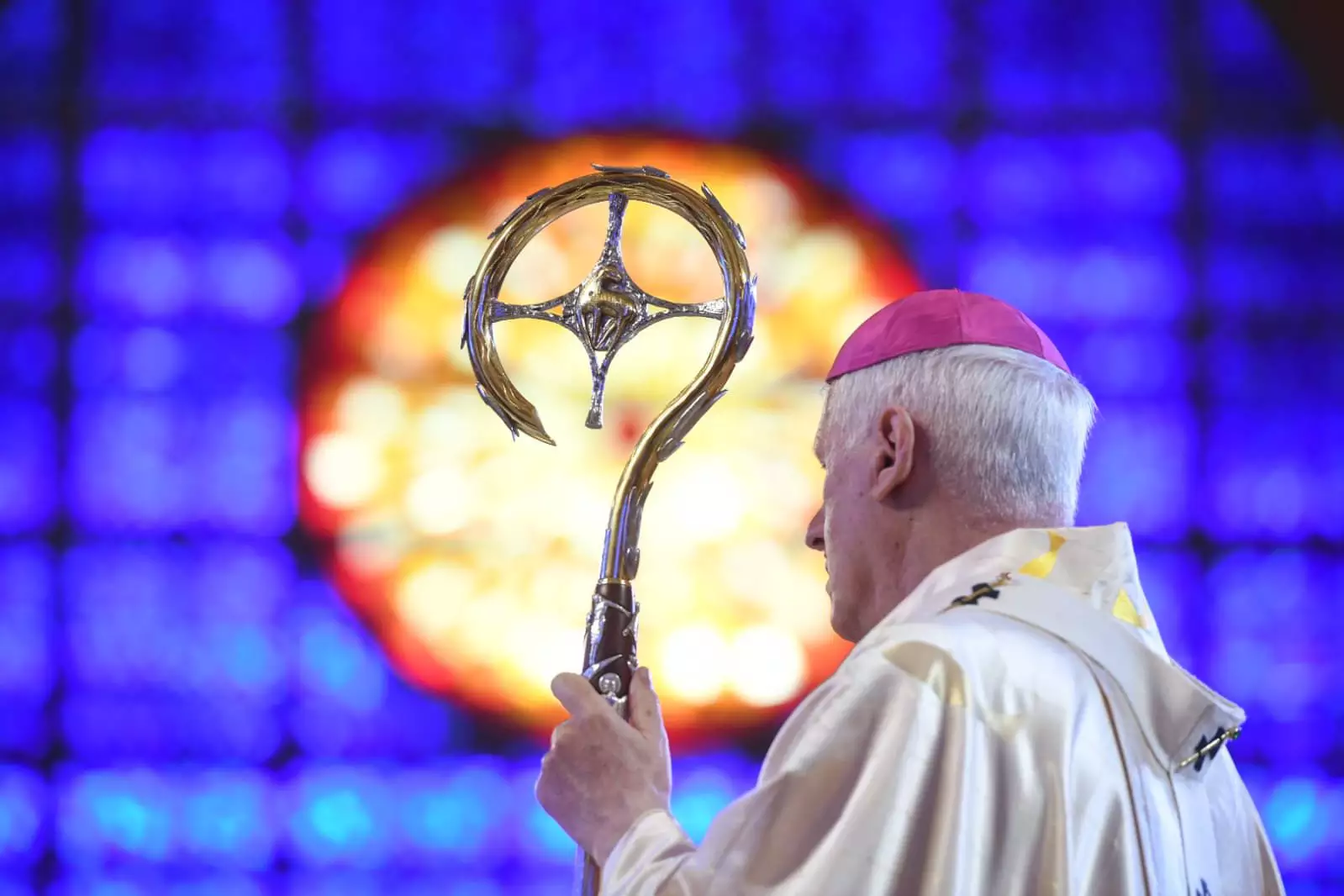 Arcebispo Dom Orlando Brandes durante celebração de missa de Corpus Christi em Aparecida