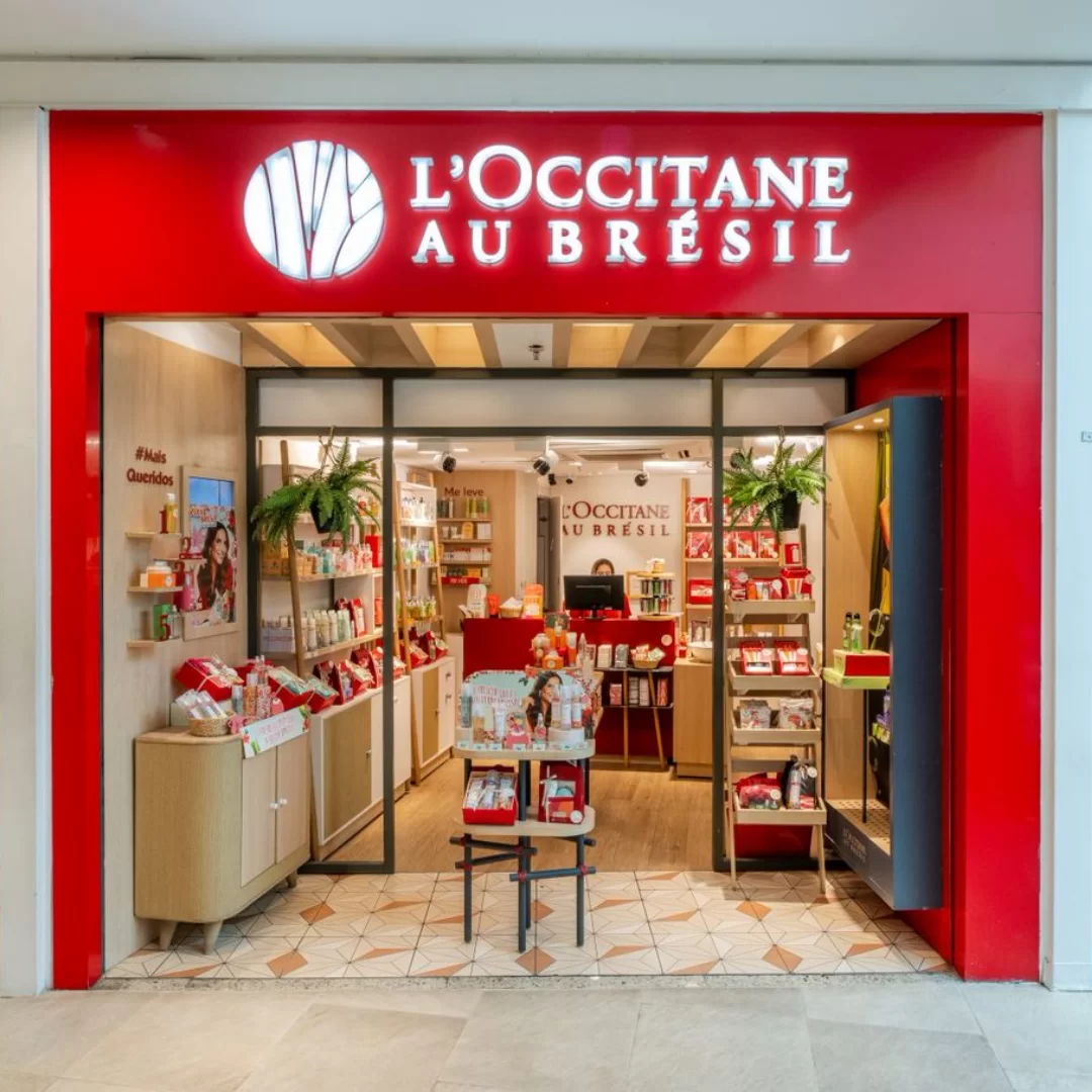 loja da l'occitaine, loja que terá kits para presente aos clientes do vale sul shopping em são josé dos campos