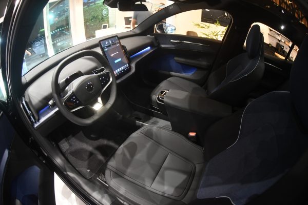 Interior do Novo EX30 da Volvo
