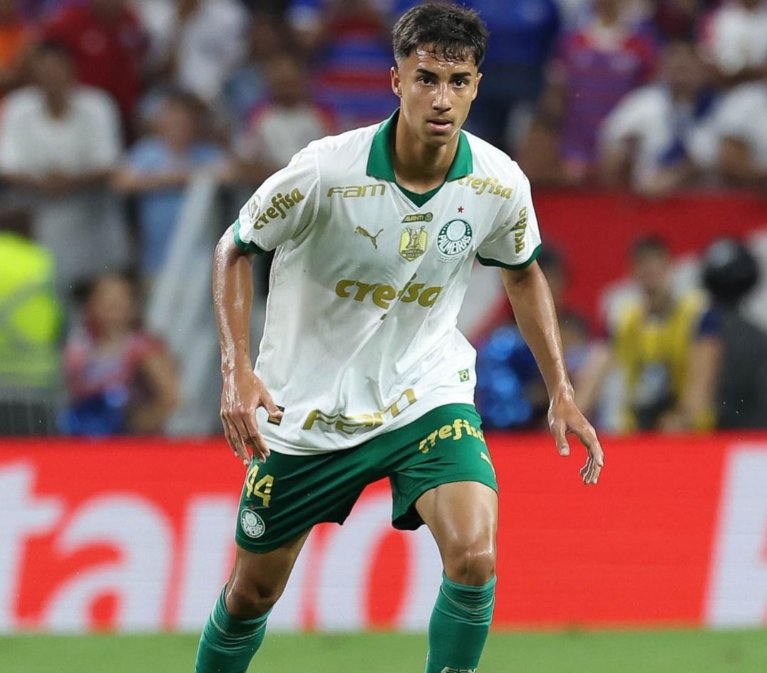 Vitor Reis, jovem joseense em estreia no Palmeiras