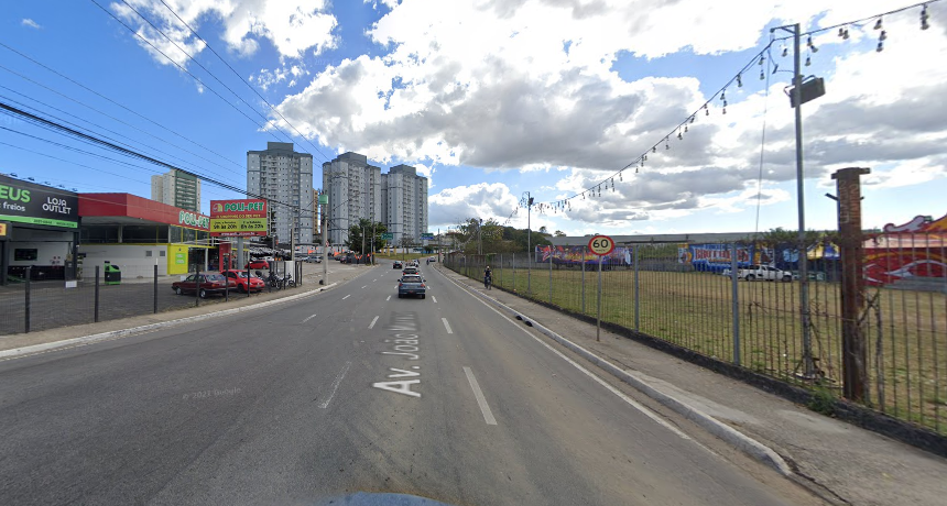 avenida joão marson em sjc vista no google street view, do google maps
