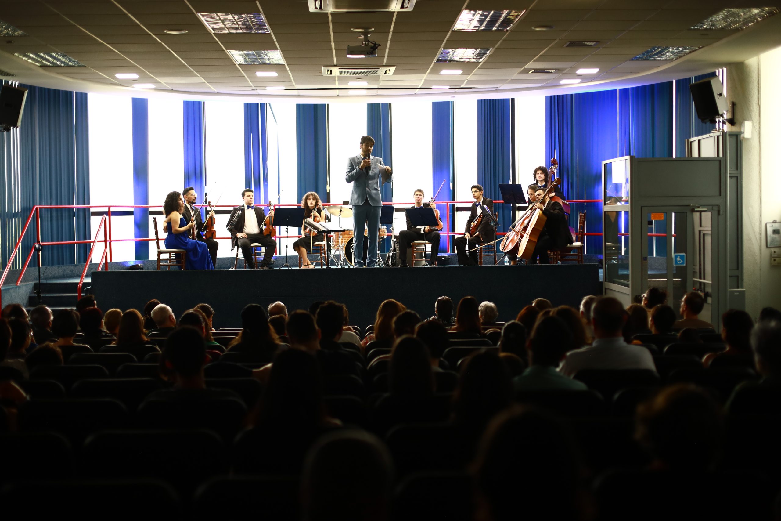Orquestra OFV, que vai se apresentar no Teatro Colinas em SJC