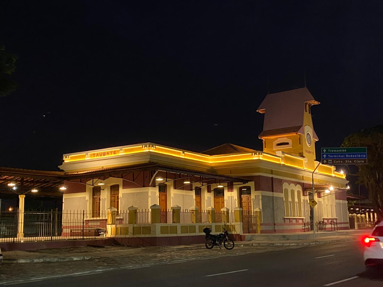 Estação Ferrroviária de Taubaté após restauração