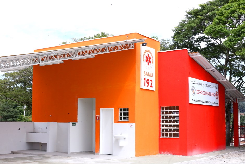 Nova base do Samu e Corpo de Bombeiros na zona norte de SJC