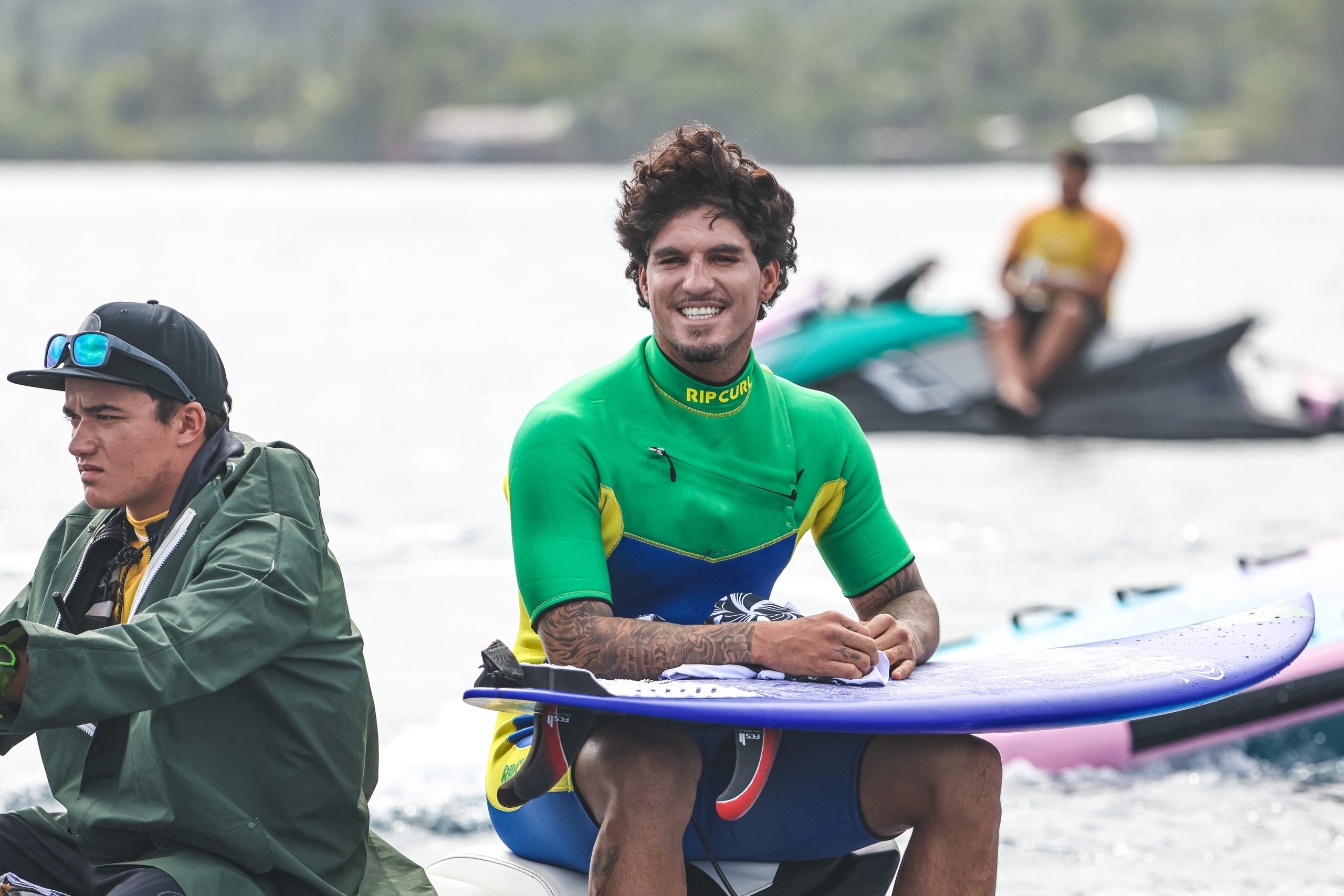 Gabriel Medina vai disputar medalha do surfe nas Olimpíadas de Paris (Crédito: William Lucas/COB)
