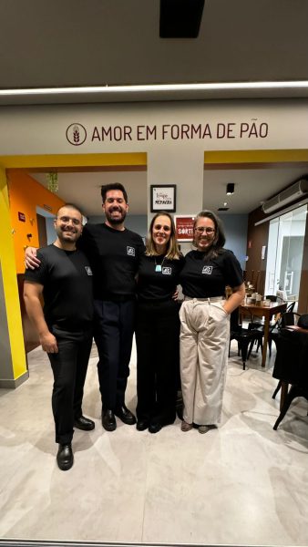 Equipe Bendito Seja, na unidade do Vila Ema em SJC
