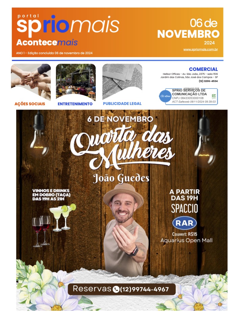 Edição 33 – 6 de novembro de 2024