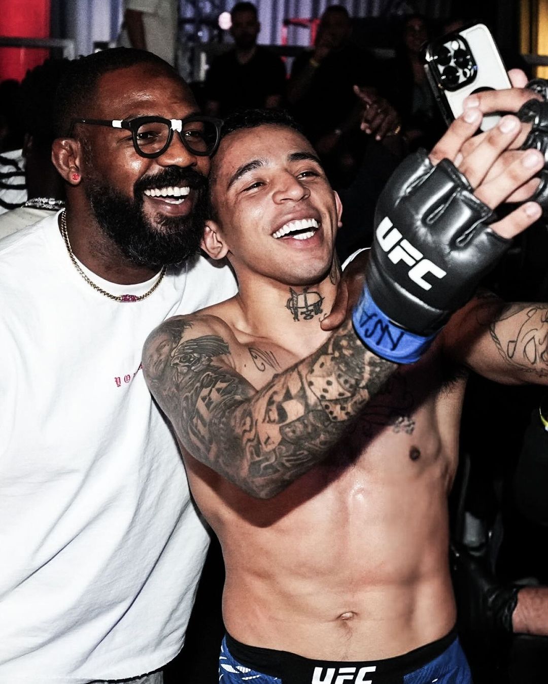 Carlos Prates e Jon Jones