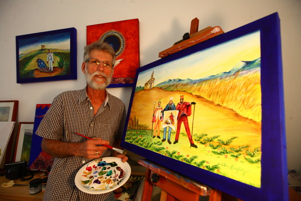 Artista plástico Carlos Herglotz