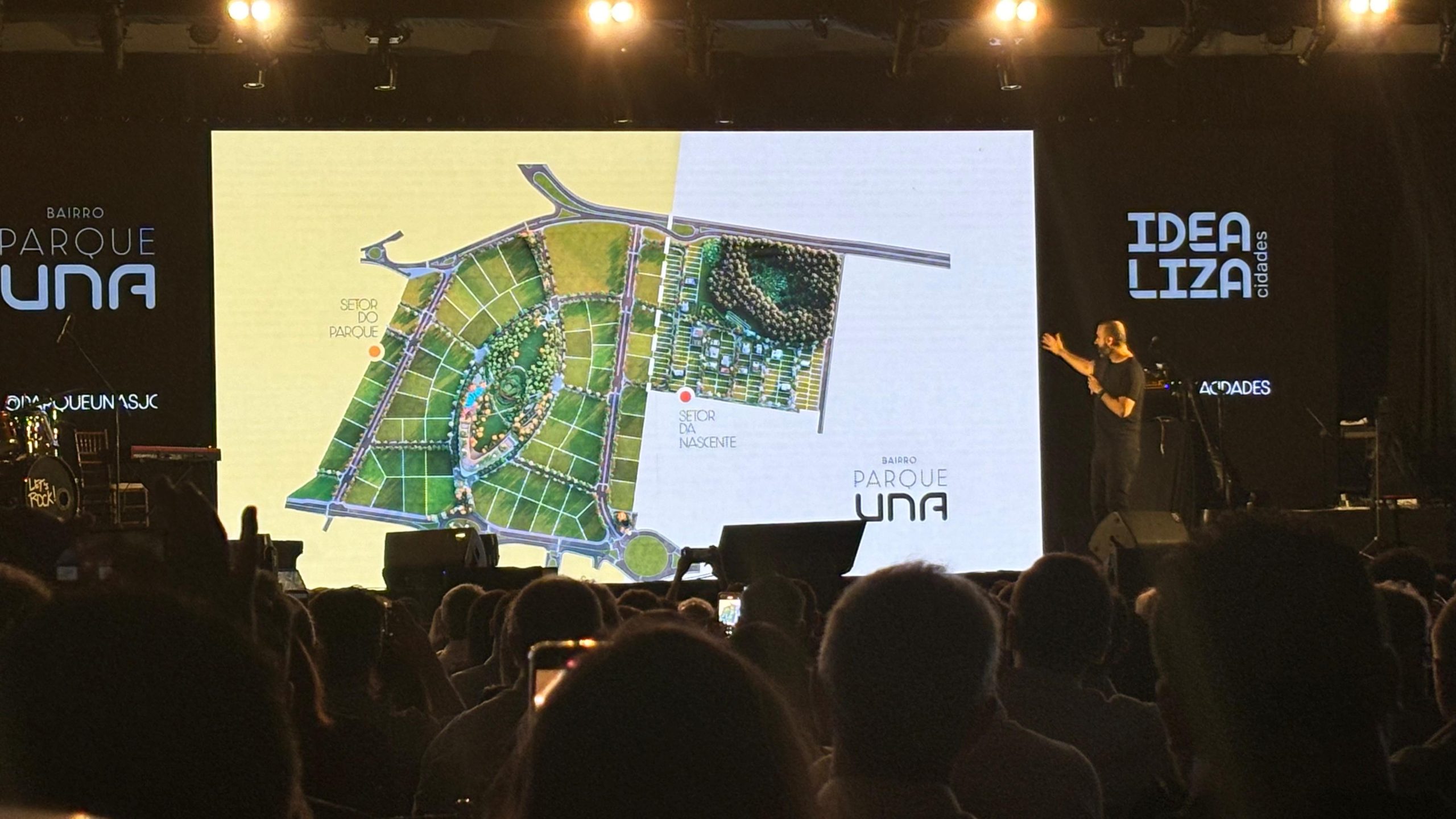 Apresentação sobre o Parque Una São José dos Campos