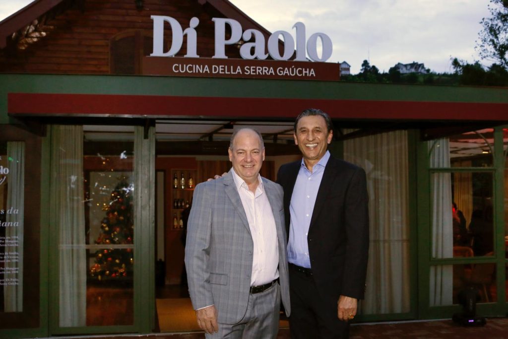 Sócio fundadores do Di Paolo em Campos do Jordão, Jandir Dalberto e Paulo Geremia