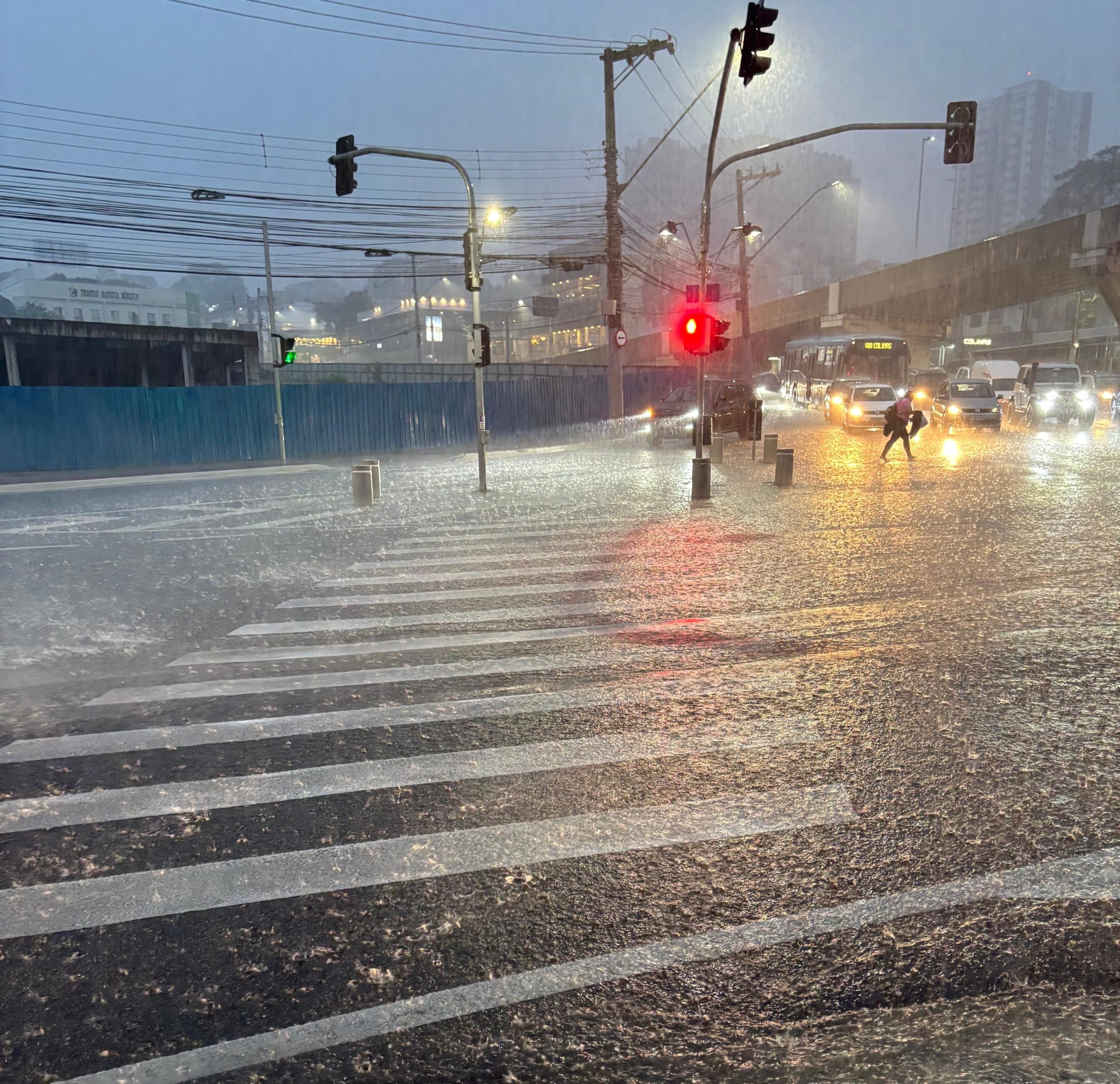 Chuva em São José dos Campos, uma referência às chuvas no Vale do Paraíba
