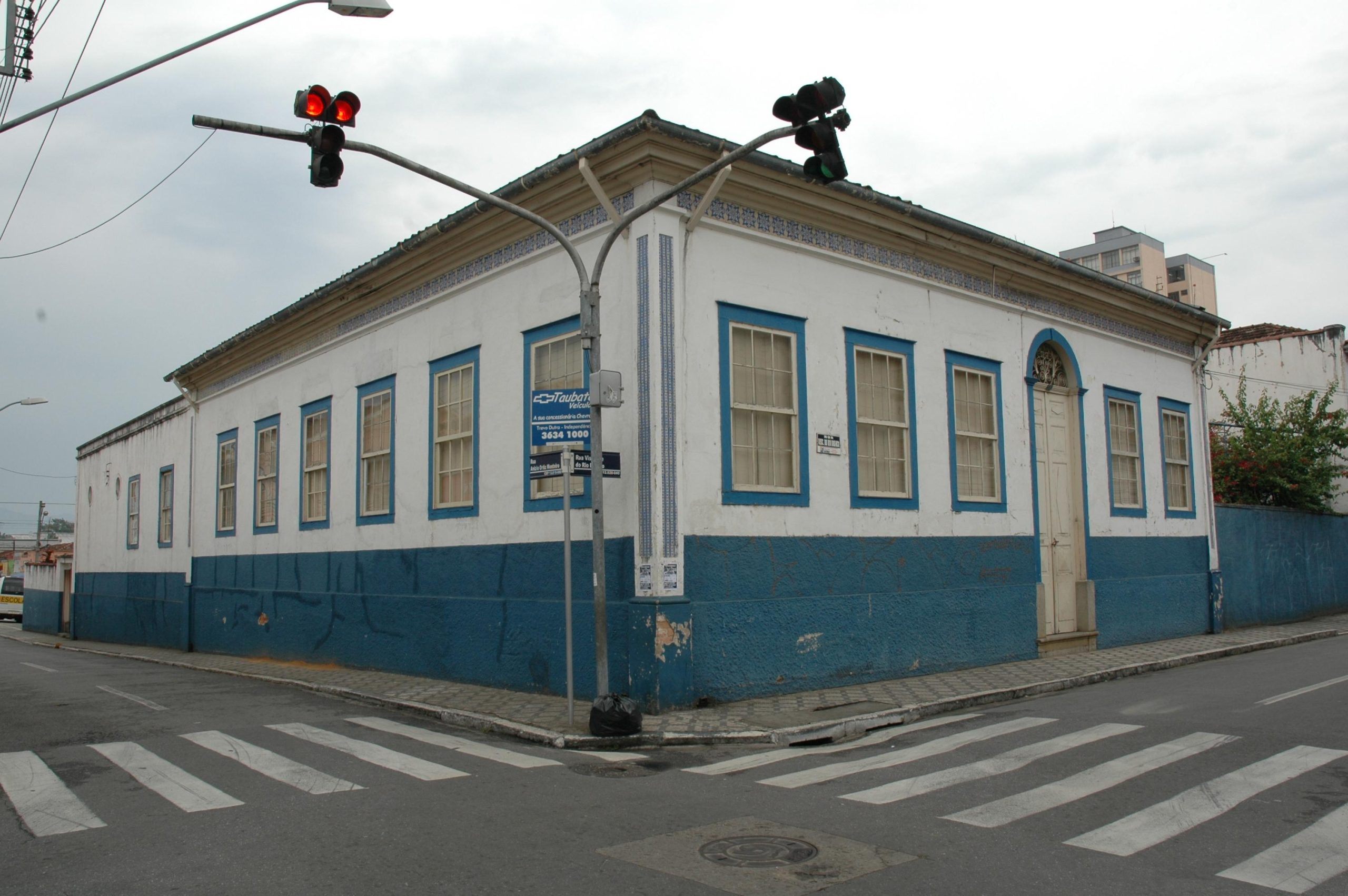 casarão oliveira costa, na região central de taubaté