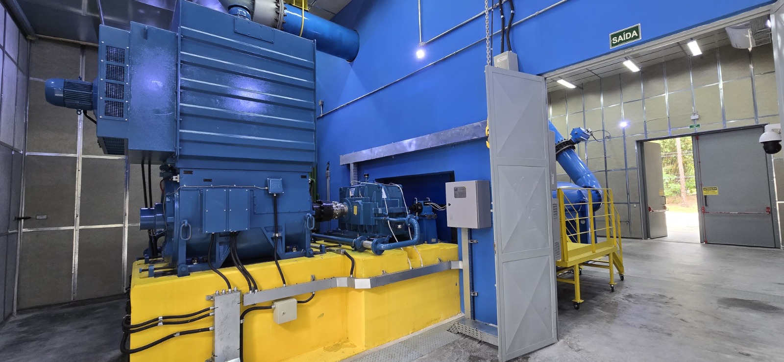 Banco de ensaio de compressores