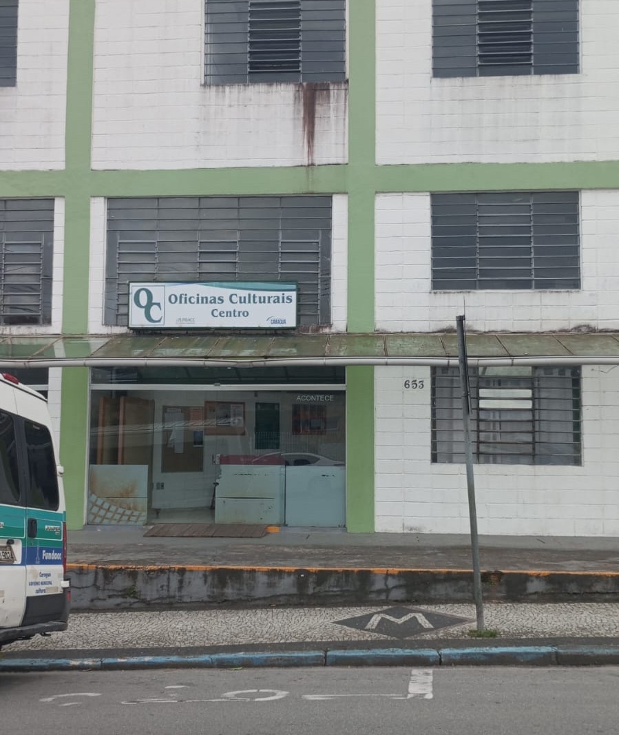 sede das Oficinas Culturais do Centro de caraguá