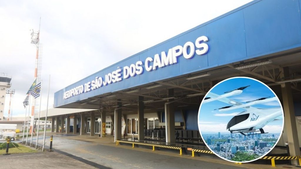 Aeroporto de SJC vai se tornar terminal para teste de pouso e decolagem de carros voadores