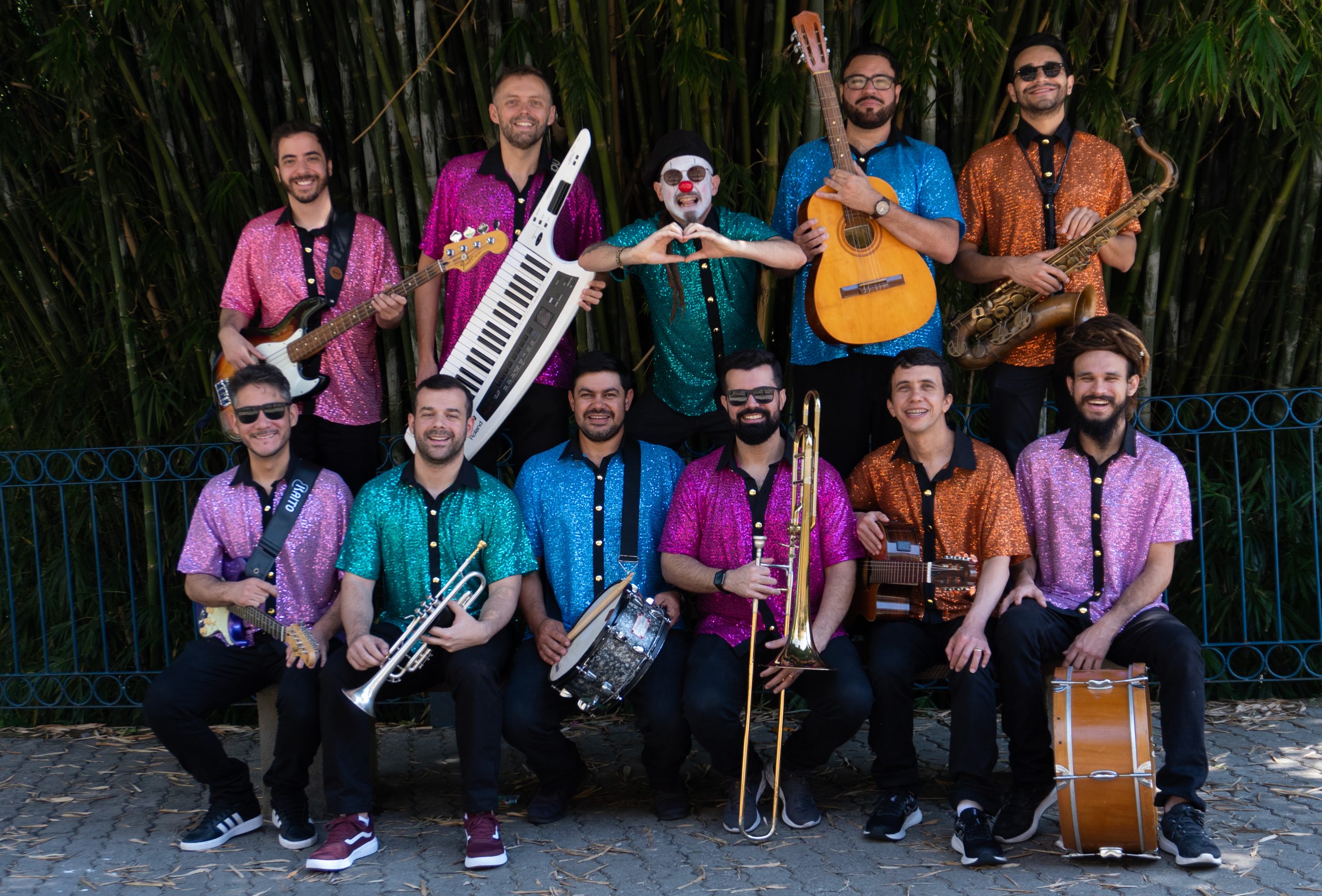 Banda Estrambelhados se apresentará no pré-carnaval no CenterVale Shopping