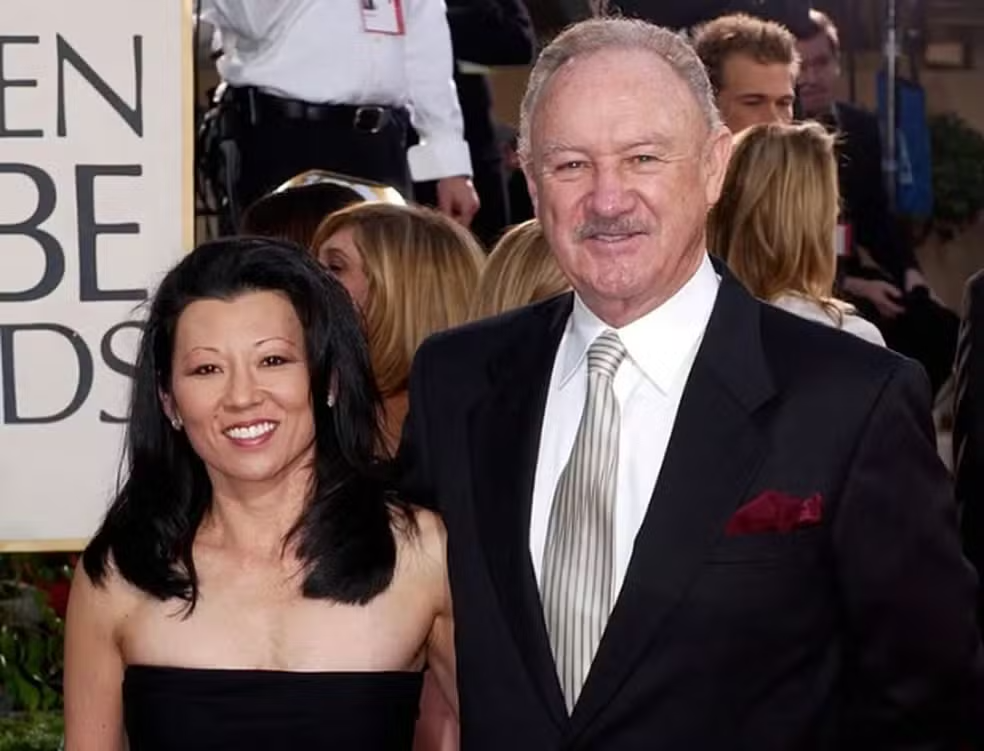 Gene Hackman e esposa