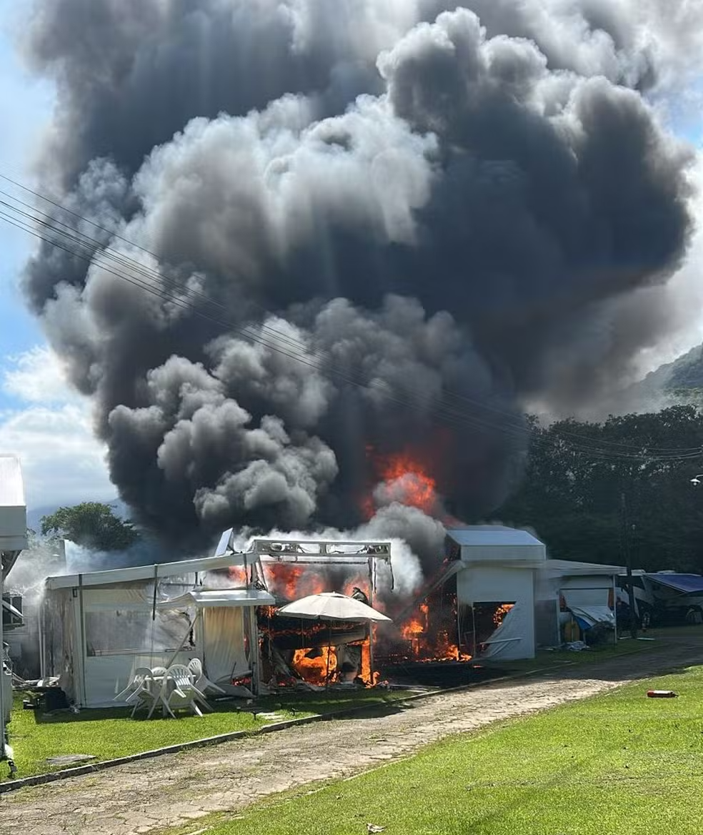 Incêndio em Ubatuba