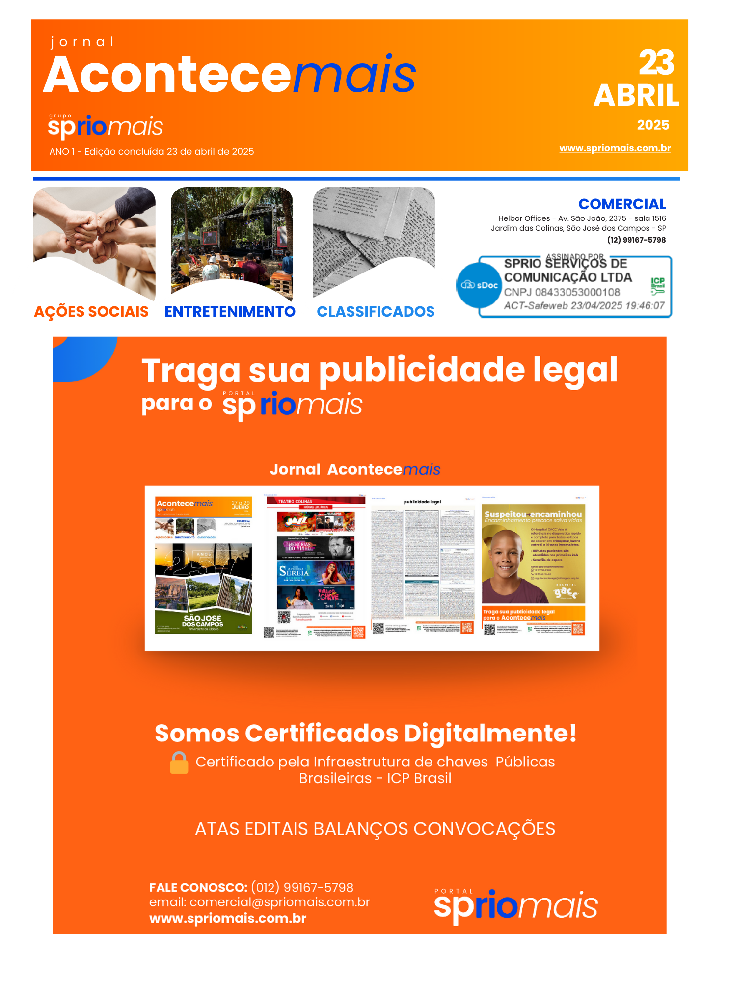 Edição 140 – 23 de abril de 2025
