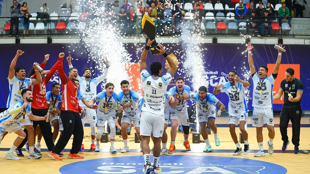 Handebol Taubaté é bicampeão do Centro-Sul Americano de Clubes e garante vaga no Mundial