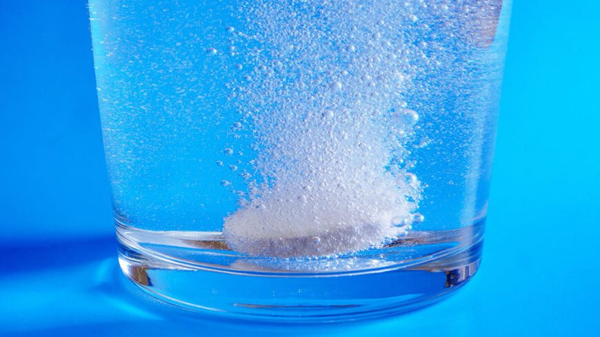 Ferveu tal qual alka-seltzer