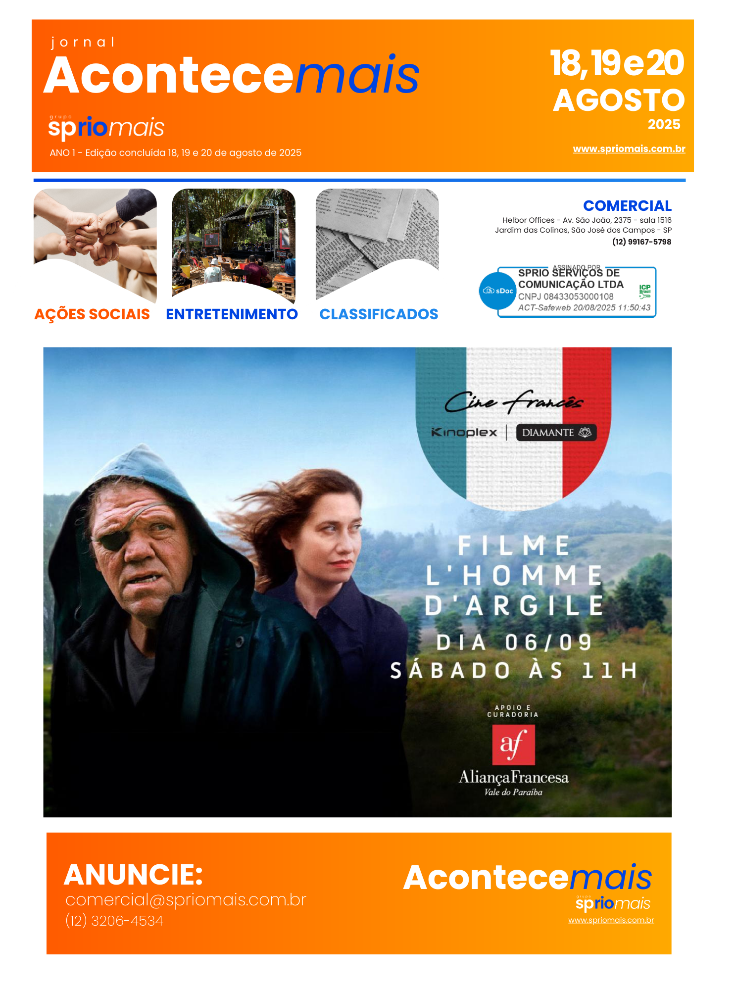 Edição 174 – 18, 19 e 20 de agosto