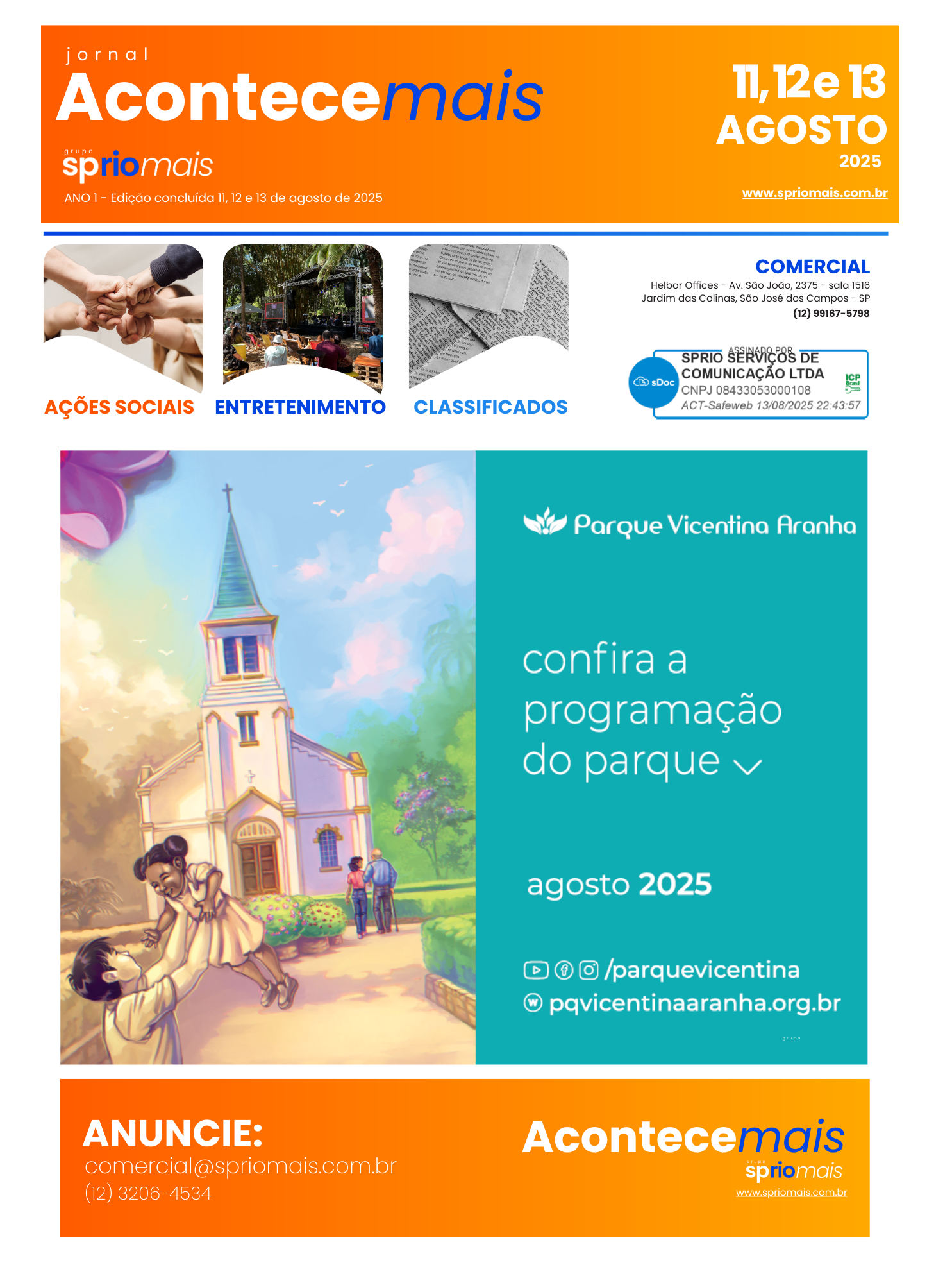Edição 173 – 11,12 e 13 de agosto