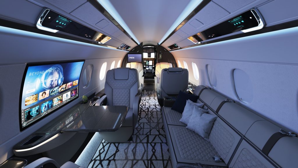 Nova geração dos Praetor da Embraer traz jatinho com tela 4K e voo SP-Miami sem escalas